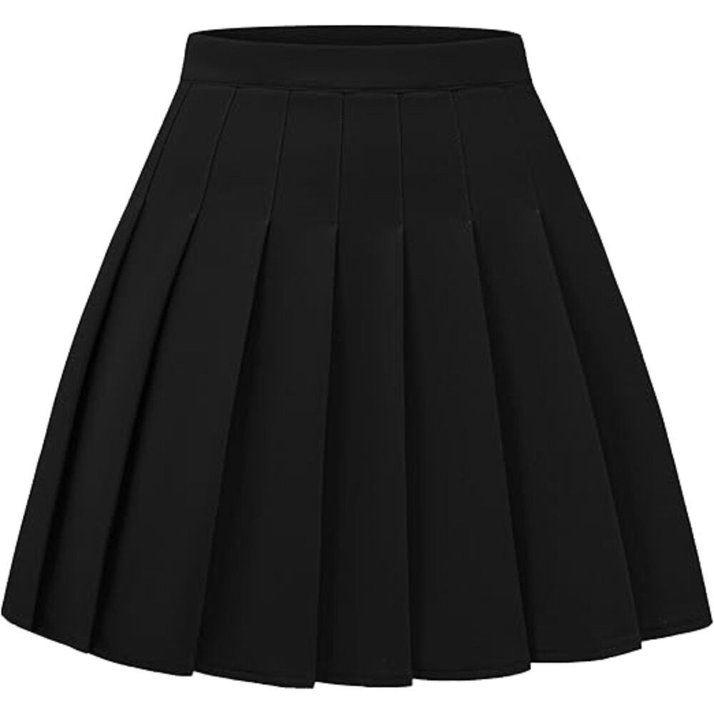 Pleated A-Line Short Mini Basic Skirt Skort, SIZE 8-10, 11J-144B007